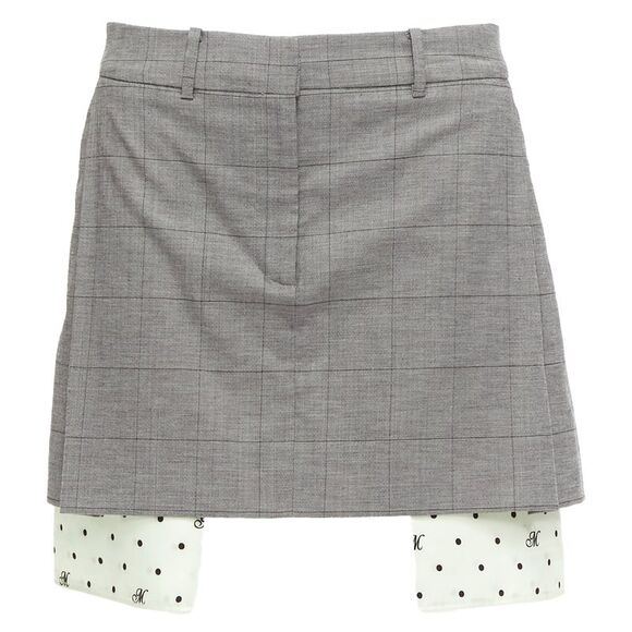 Monse wool cotton blend exposed pocket deconstructed skirt - Picture 1 of 6